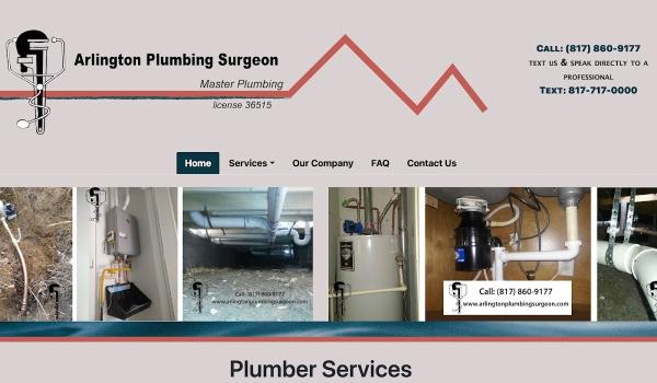 Arlington Plumbing Surgeon