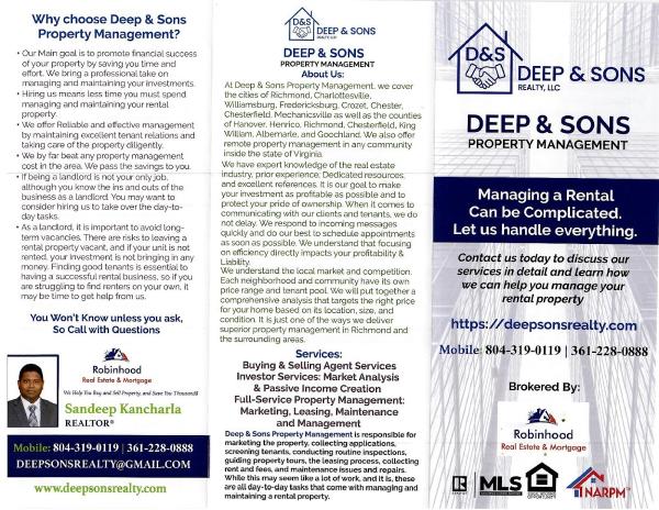 Deep & Sons Realty