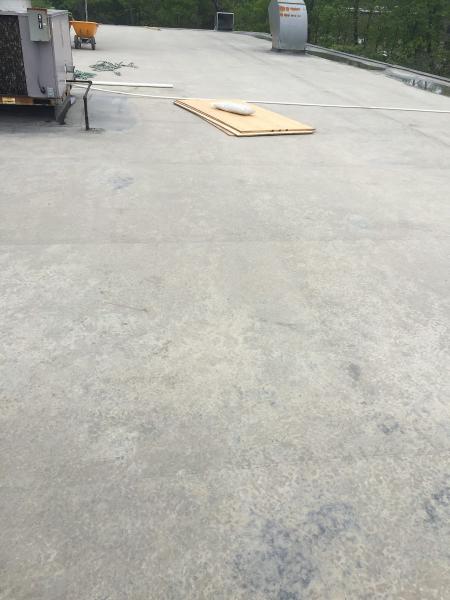 Bardi's Construction Up On the Roof