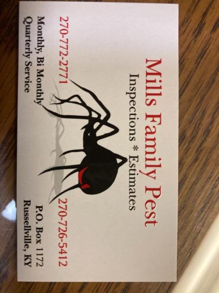 Mills Family Pest
