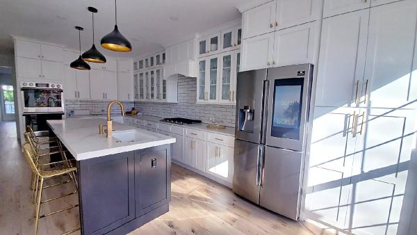 Cabinet Painting and Refacing by Kitchen Update