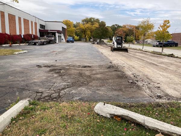 Paving Marking and Concrete