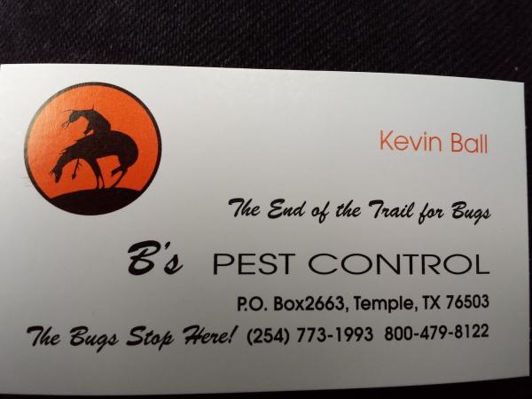 B's Pest Control