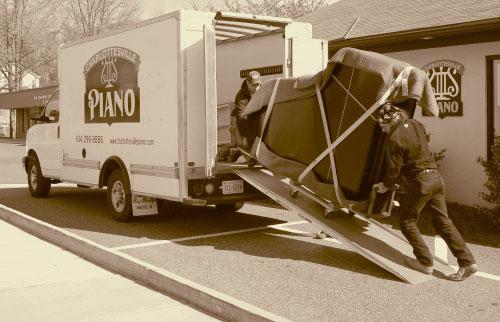 Whitesel Charlottesville Piano Moving