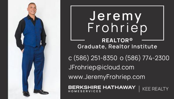 Jeremy Frohriep-Berkshire Hathaway Homeservices Kee Realty