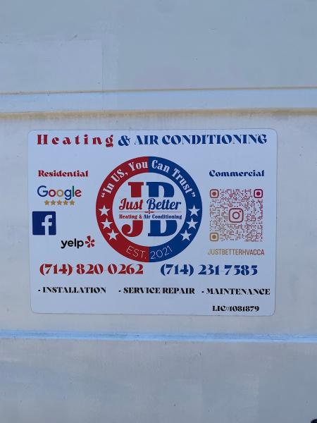 Just Better Heating & Air Conditioning