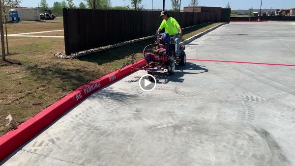 Straight Arrow Striping
