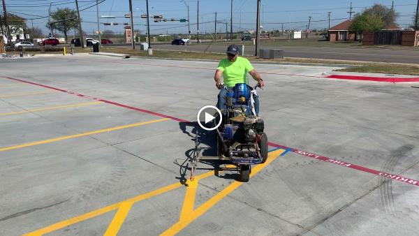 Straight Arrow Striping