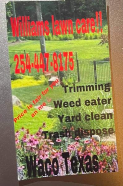 Williams Landscaping Service .llc