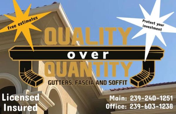 Quality Over Quantity Seamless Gutters
