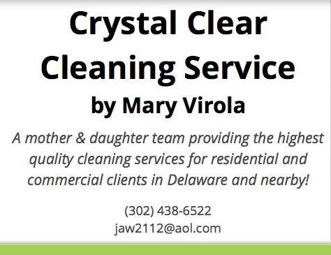 Crystal Clear Cleaning Service by Mary Virola