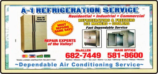 A-1 Refrigeration & Air Cond Service