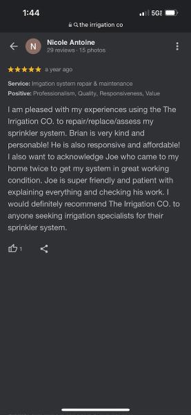 The Irrigation Co.
