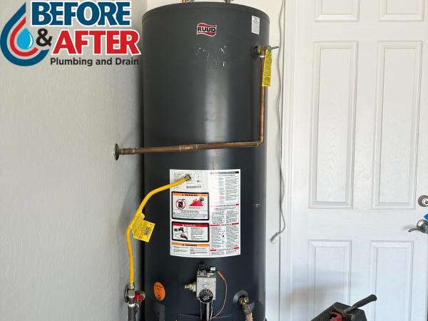 Before & After Plumbing and Drain