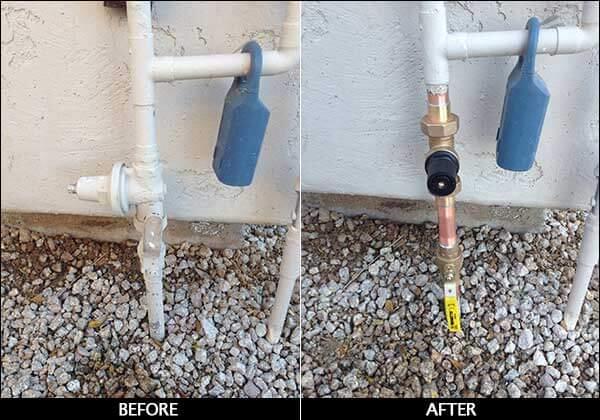 Before & After Plumbing and Drain