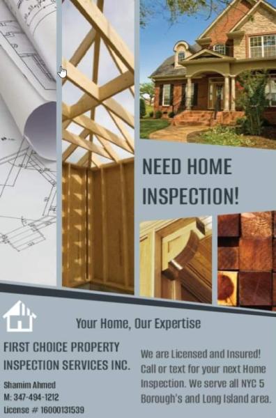 First Choice Property Inspection Services