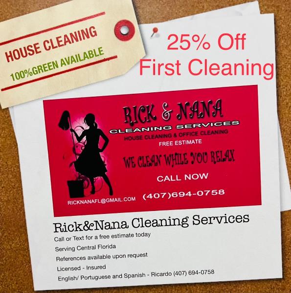 Rick & Nana Cleaning Services LLC