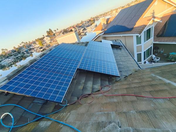 Hurst Solar Panel Cleaning