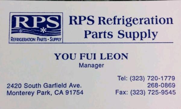 Rps- Refrigeration Parts Supply