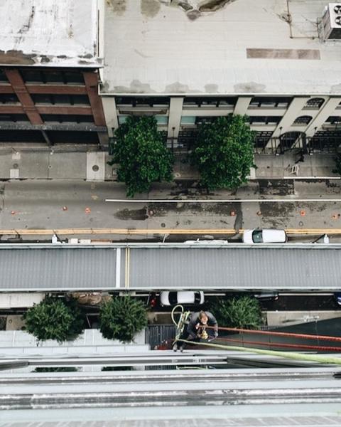 Skyscraper Window Cleaning
