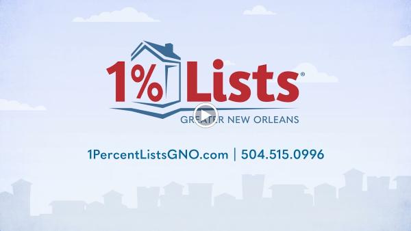 1 Percent Lists Greater New Orleans