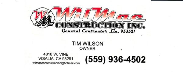 Wilmac Construction Inc.