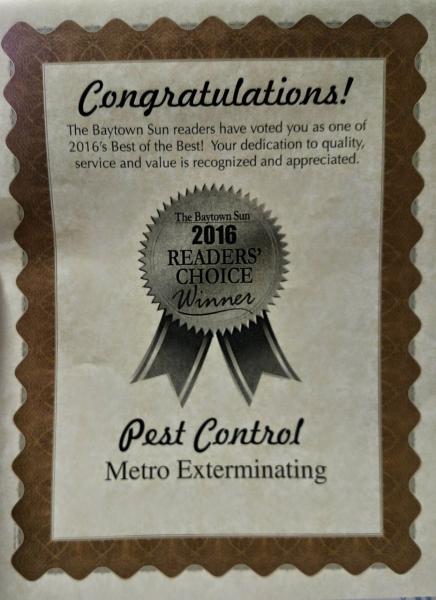 Metro Exterminating
