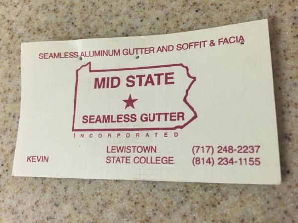 Mid-State Seamless Gutter