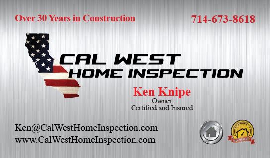 Cal West Home Inspection