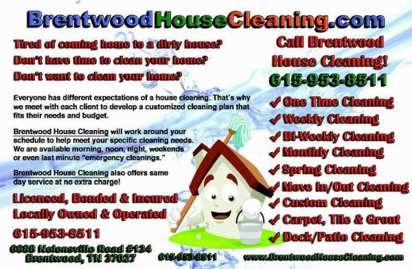 Brentwood House Cleaning