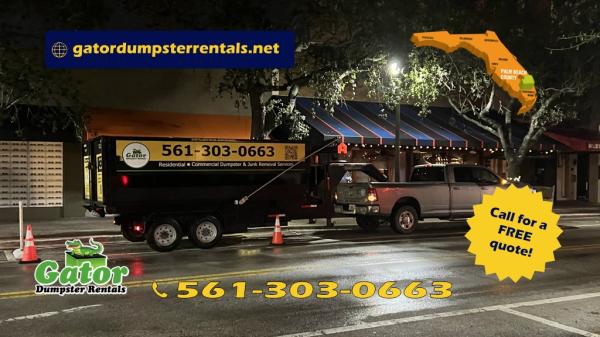 Gator Dumpster Rentals & Junk Removal Services