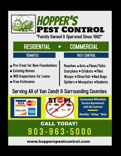 Hopper's Pest Control