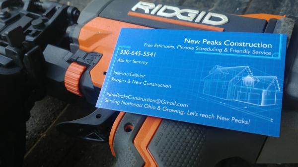 New Peaks Construction