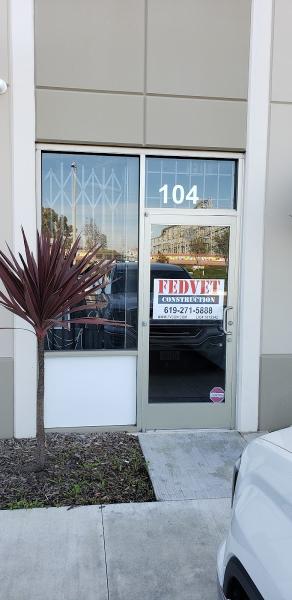 Fedvet Construction Chula Vista Office