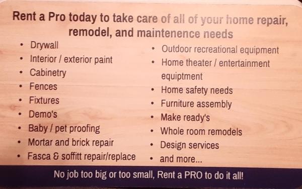 Ra-Pro Handyman and Home Repair Service
