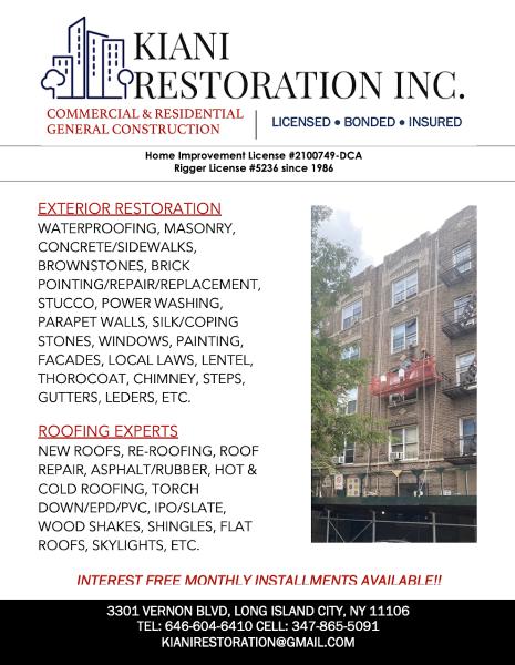 Kiani Restoration Inc.