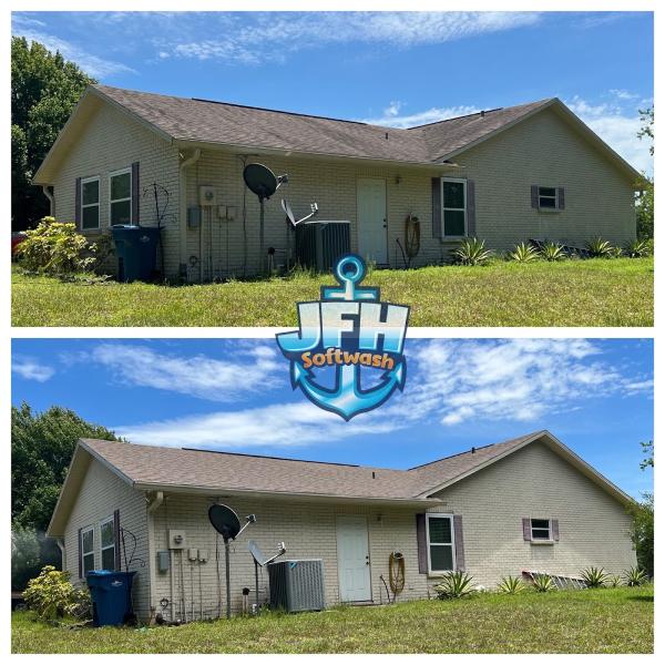 JFH Softwash Roof and Exterior Cleaning