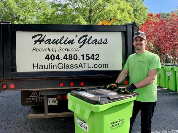 Haulin' Glass Recycling