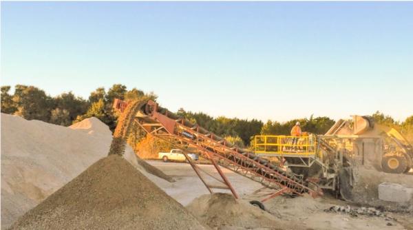 Center Crushed Concrete