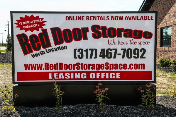 Red Door Storage Space