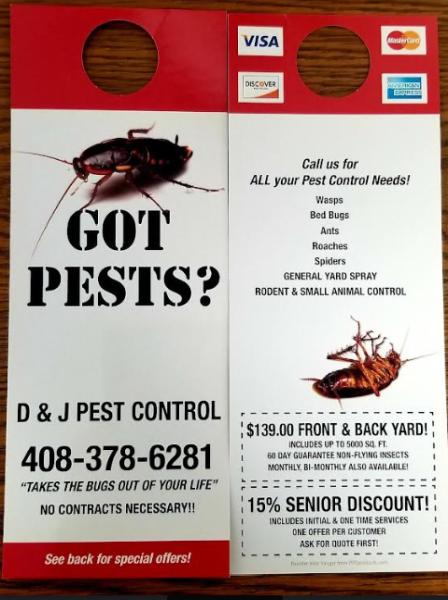 D & J Pest Control Inc.