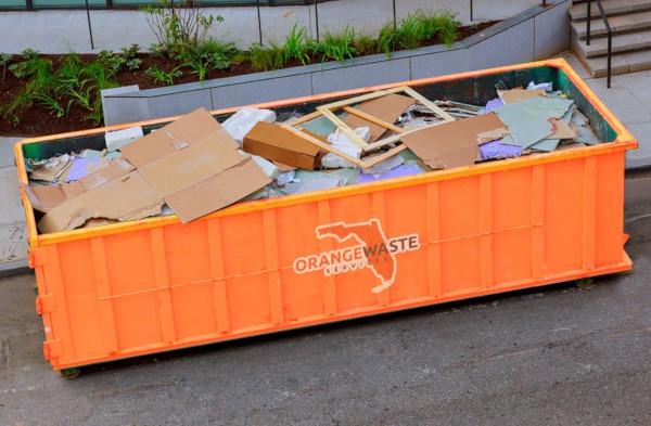 Orange Dumpster Rental Miami