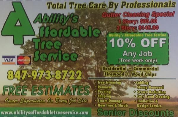 Ability's Affordable Tree Service