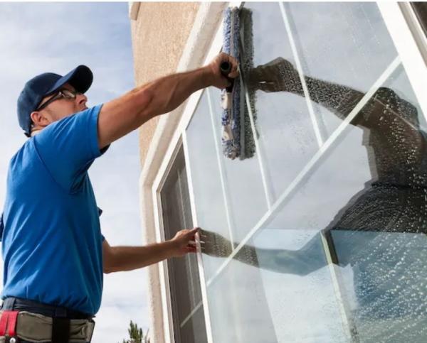 Shiny Glass Window Cleaning Services
