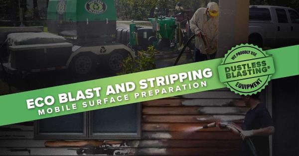 Eco Blast and Stripping a Mobile Sandblasting Service