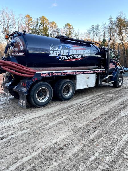 Riddle Septic Solutions. -Pumping
