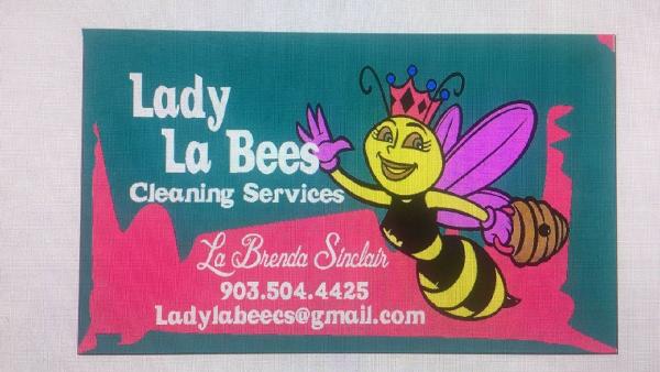 Lady La Bees Cleaning Services Ladylabeecs@gmail.com