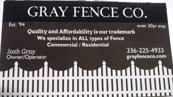 Gray Fence Co.