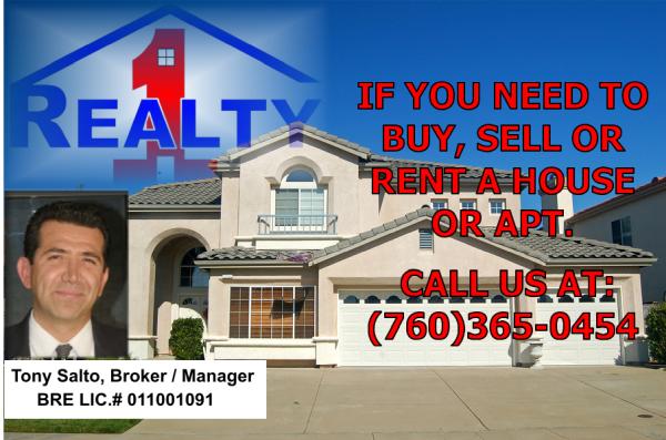 Realty 1 Property Management & Sales.