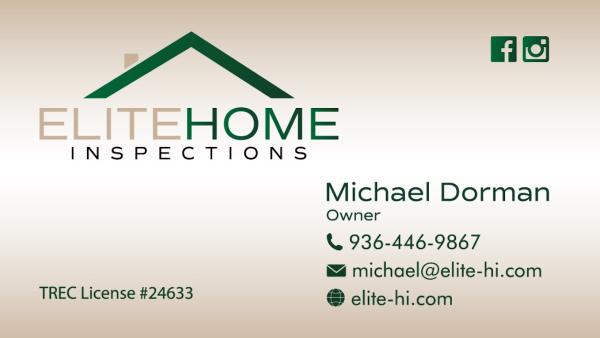 Elite Home Inspections